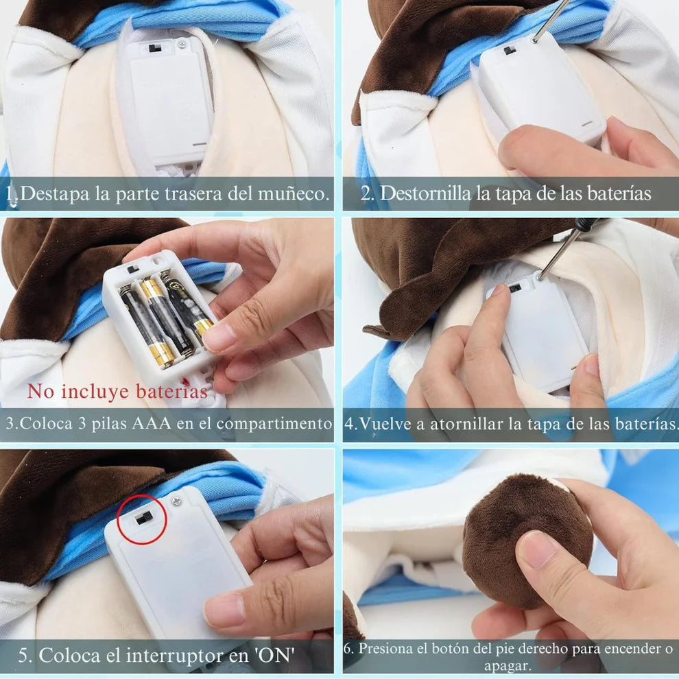 ¡Nuevo! Peluche Jesús en tus brazos - Siente la paz como nunca antes.❤️