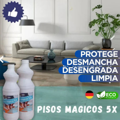 ¡Nuevo! Pisos Mágicos Limpieza 5x™ - Recupera el brillo original de tu hogar ✨