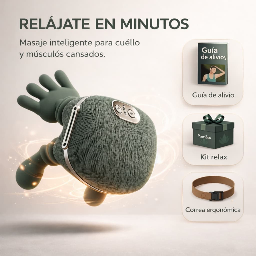 RelaxPro™ Masajeador Portátil Relajante