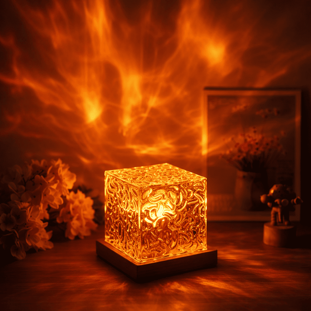 AuroraGlow™ Lámpara Aurora