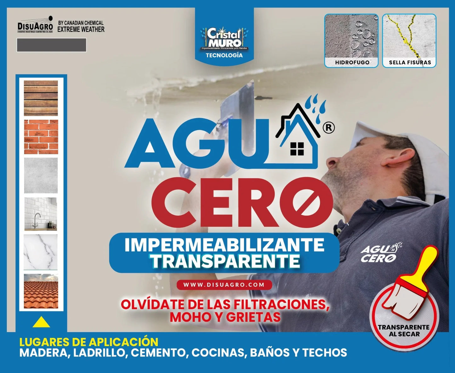 ¡Nuevo! Aguacero 1000ml Ultra Protector 💦 -  ¡Adiós Goteras por 10 Años!