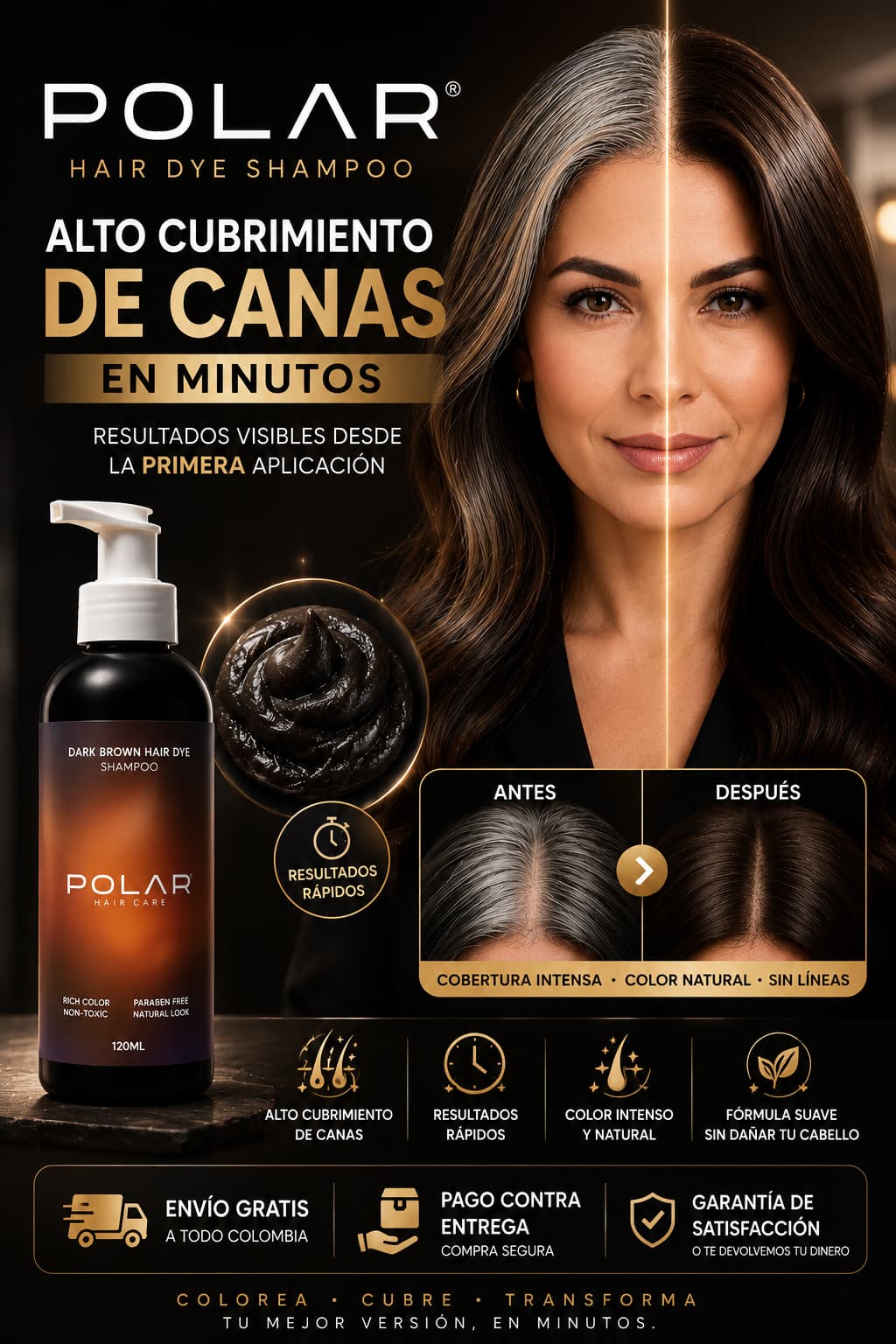 POLAR® Hair Dye Shampoo
