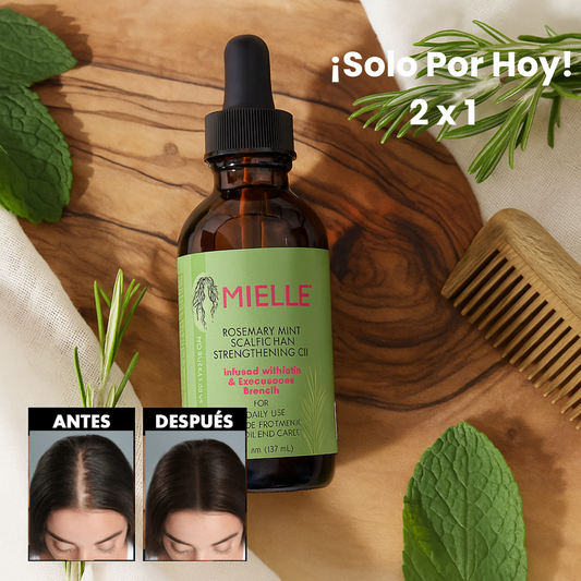 🌿¡Nuevo! CreceCabello Mielle Hair Plus™ - Recupera fuerza y volumen en 7 Dias✨