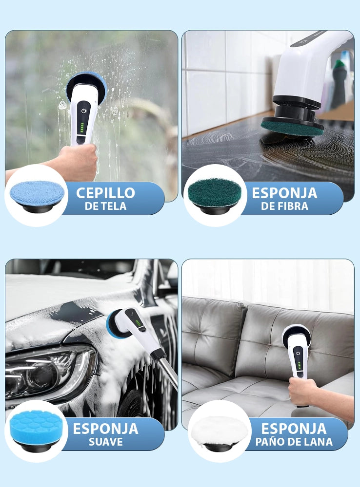 ¡Nuevo! Cepillo Giratorio LimpioMax® 9 en 1 - 💪 Tu aliado para una limpieza sin esfuerzo