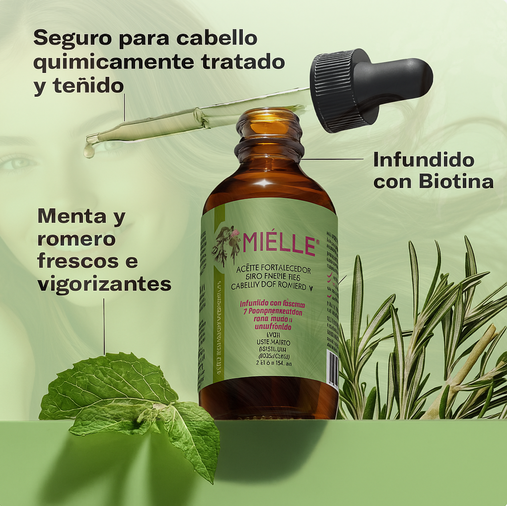 🌿¡Nuevo! CreceCabello Mielle Hair Plus™ - Recupera fuerza y volumen en 7 Dias✨
