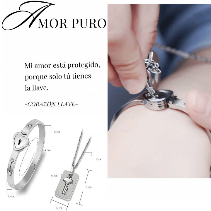 ¡Nuevo! Set Amor Inquebrantable™ 🔐 - El símbolo perfecto de su amor verdadero.