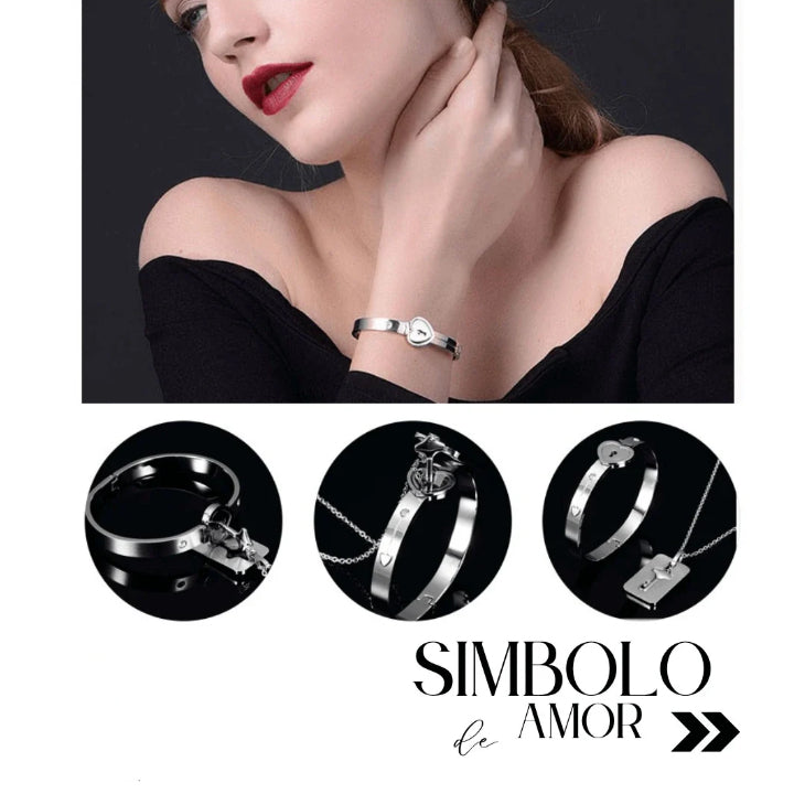 ¡Nuevo! Set Amor Inquebrantable™ 🔐 - El símbolo perfecto de su amor verdadero.