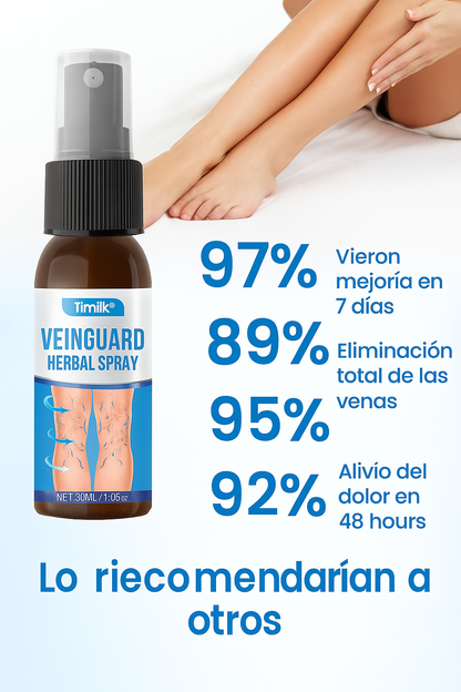 ¡Nuevo! VarixFree® Spray Herbal Plus - Piernas sin várices en solo 7 días
