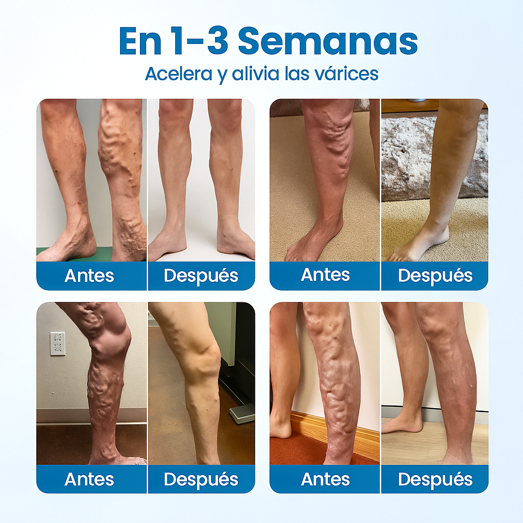 ¡Nuevo! VarixFree® Spray Herbal Plus - Piernas sin várices en solo 7 días