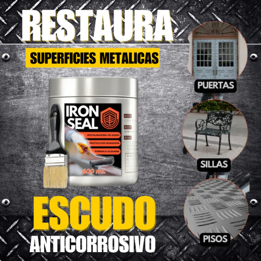 ¡Nuevo! Iron Seal™ Ultra Protector Plus  - Elimina el oxido en solo 7 Segundos